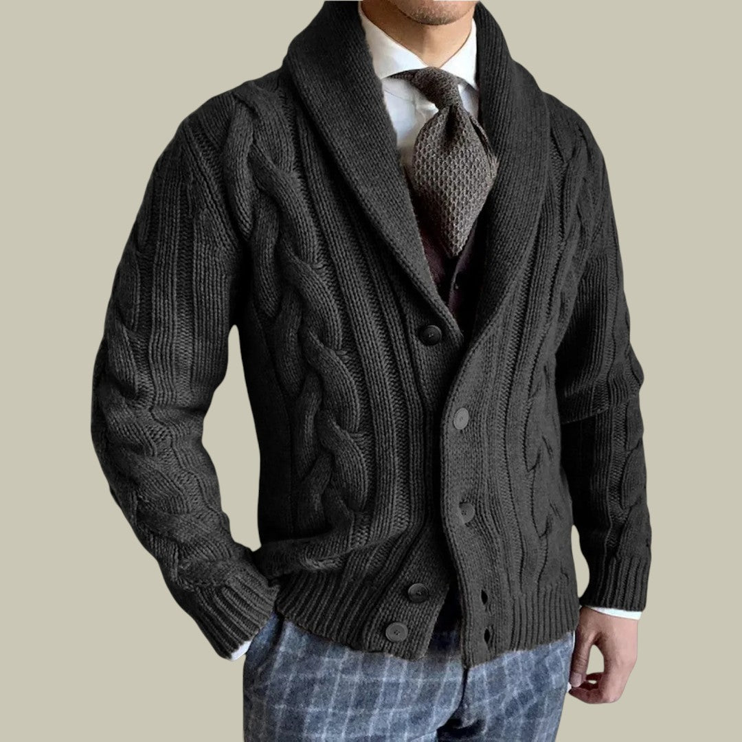 Lux & Classy • Men's Knitted Cardigan