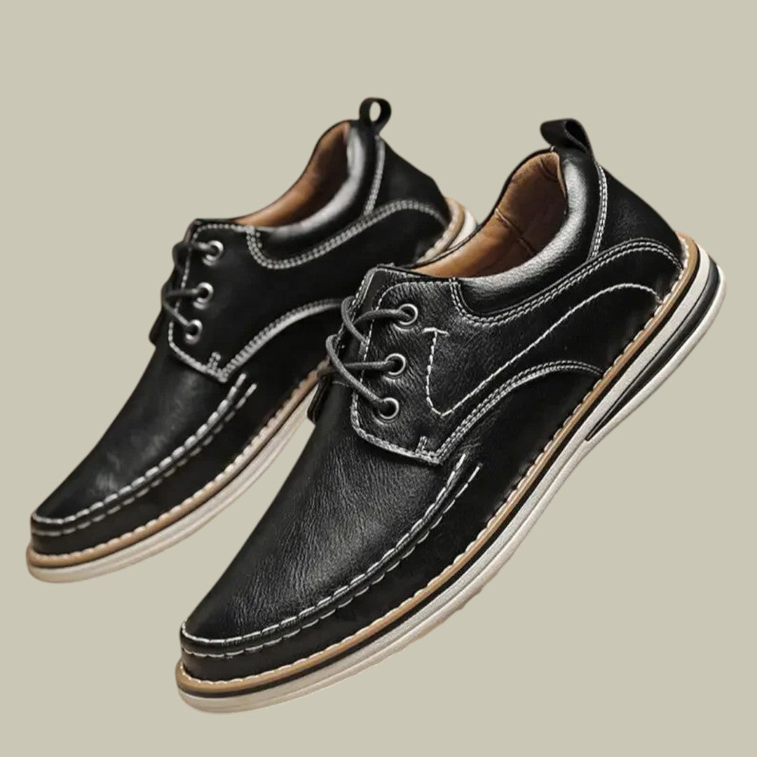 Lux & Classy • Men's Orthopedic Leather Shoes