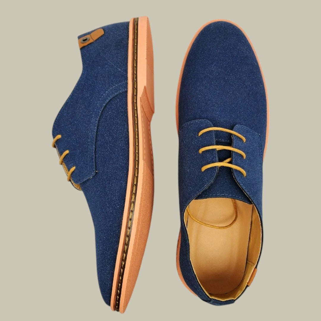 Lux & Classy • Men's Casual Suede Oxford Shoes