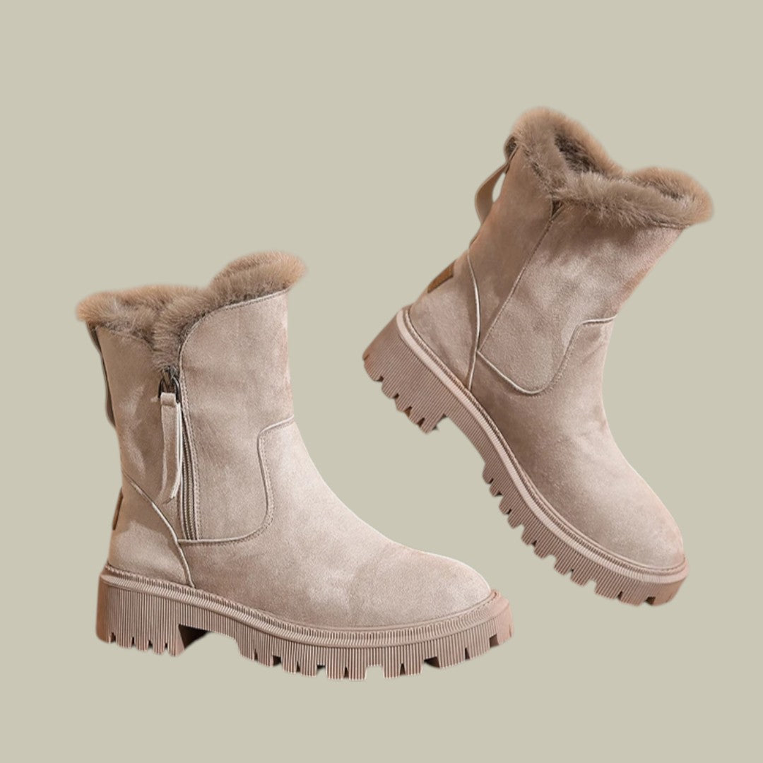 Lux & Classy • Women's Warm Fur Lined Boots