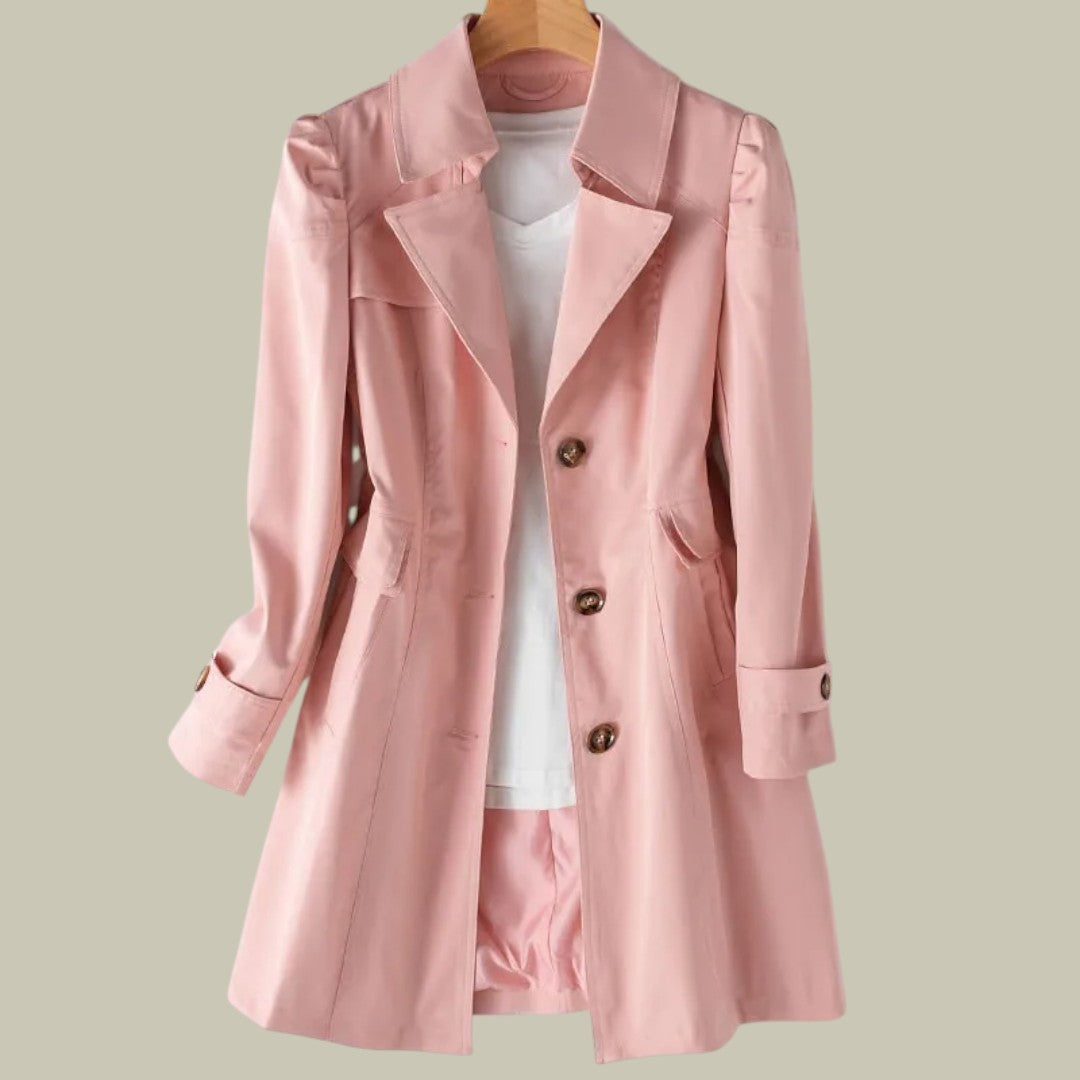 Lux & Classy • Women’s Thin Autumn Trench Coat