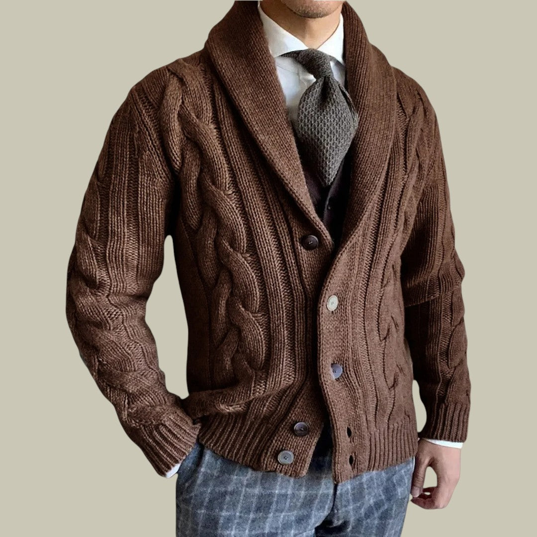 Lux & Classy • Men's Knitted Cardigan