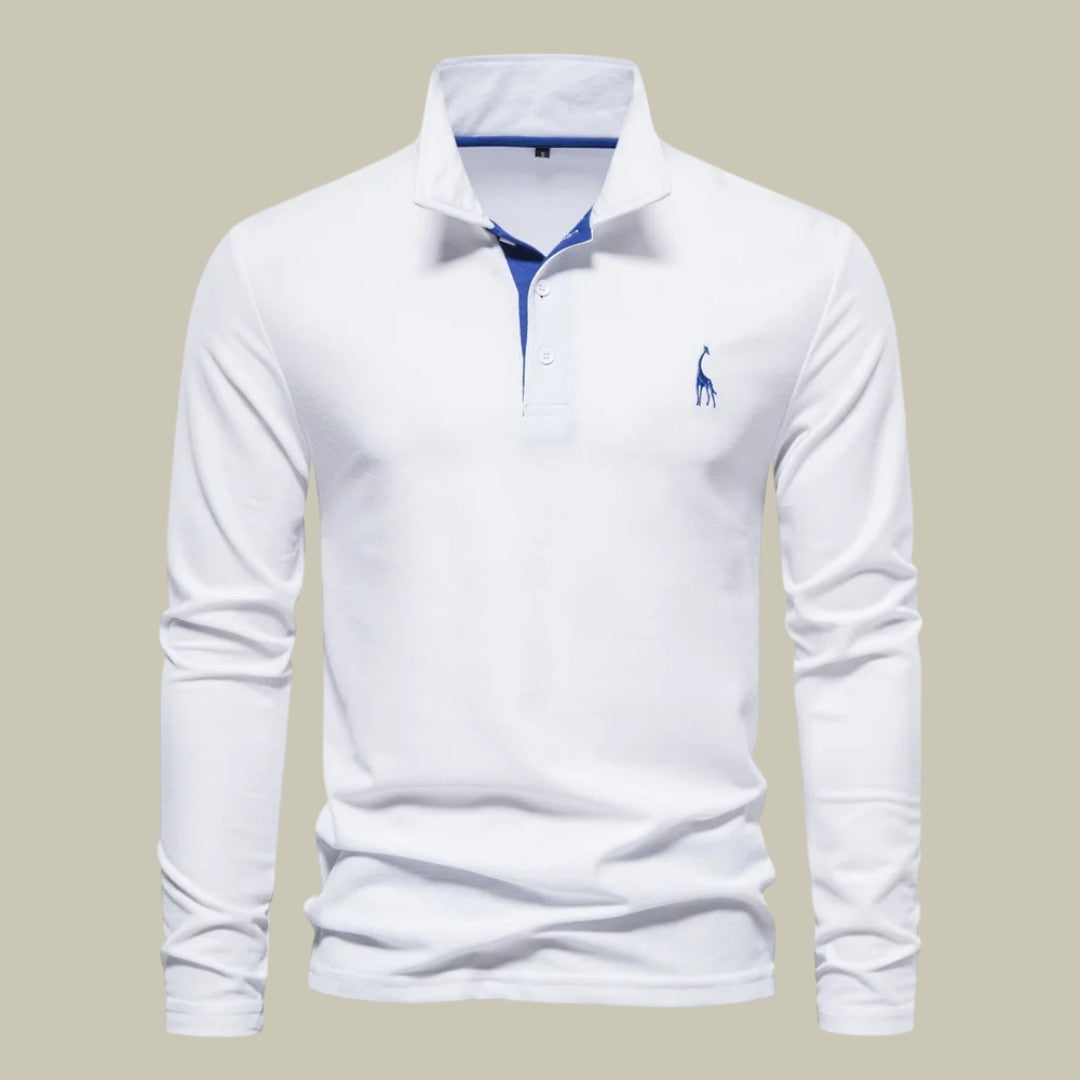 Lux & Classy • Men’s Classic Autumn Long Sleeve Polo