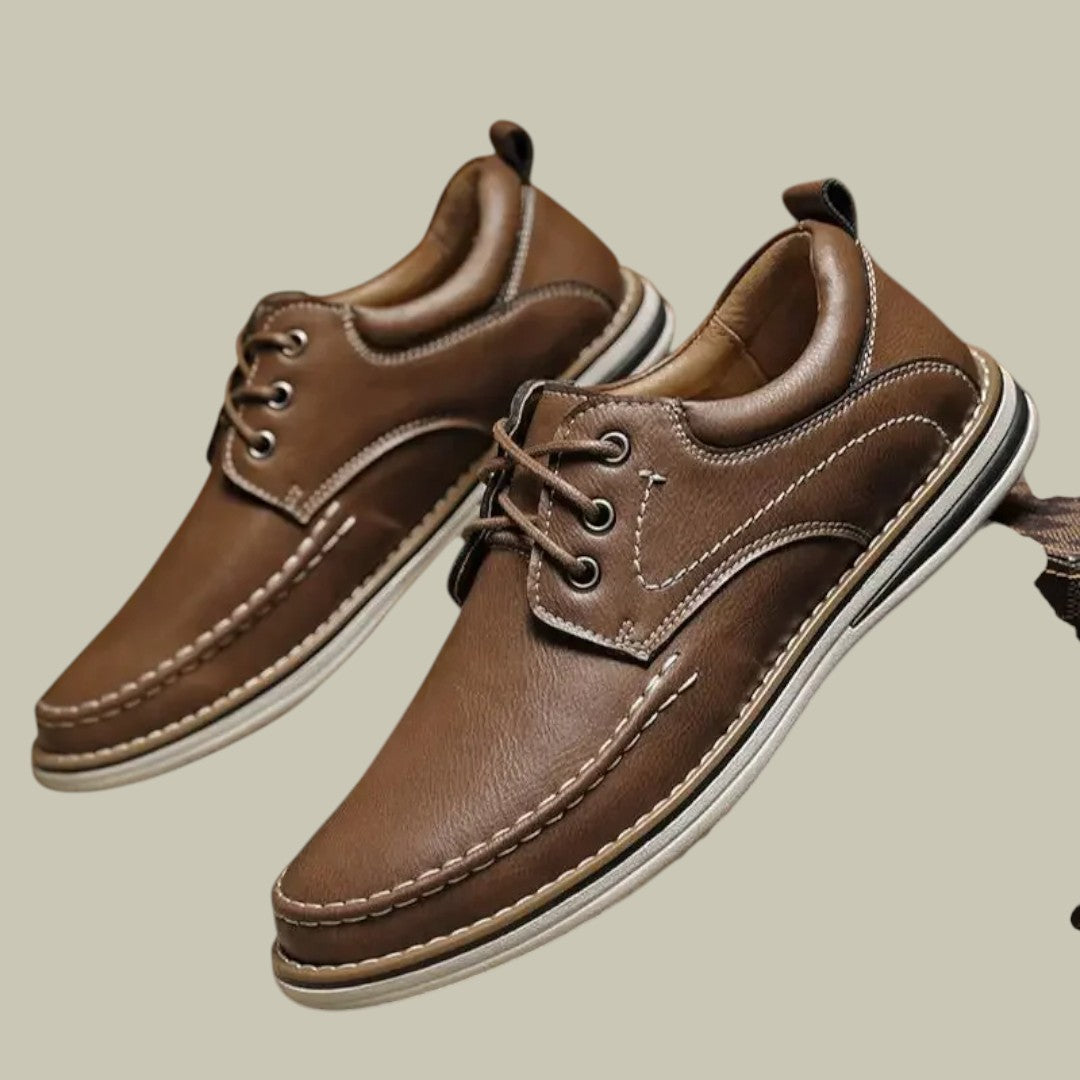 Lux & Classy • Men's Orthopedic Leather Shoes