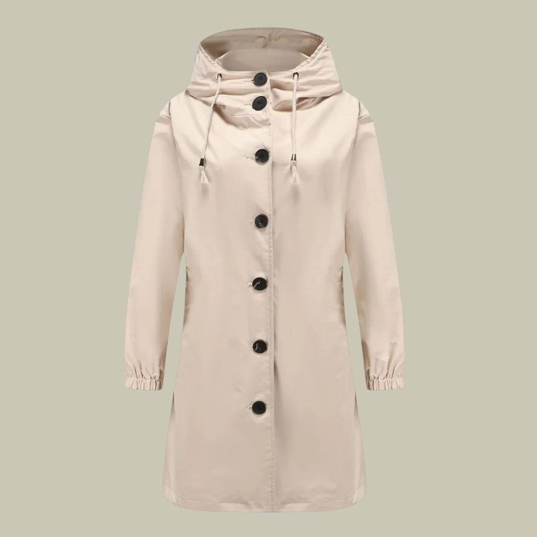 Lux & Classy • Women's Waterproof Hooded Rain Jacket