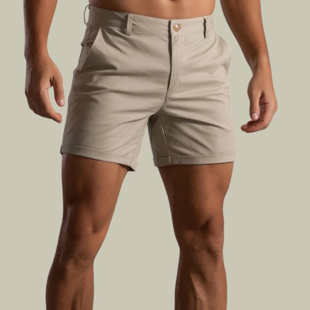 Lux & Classy • Men's Slim Fit Tailored Shorts