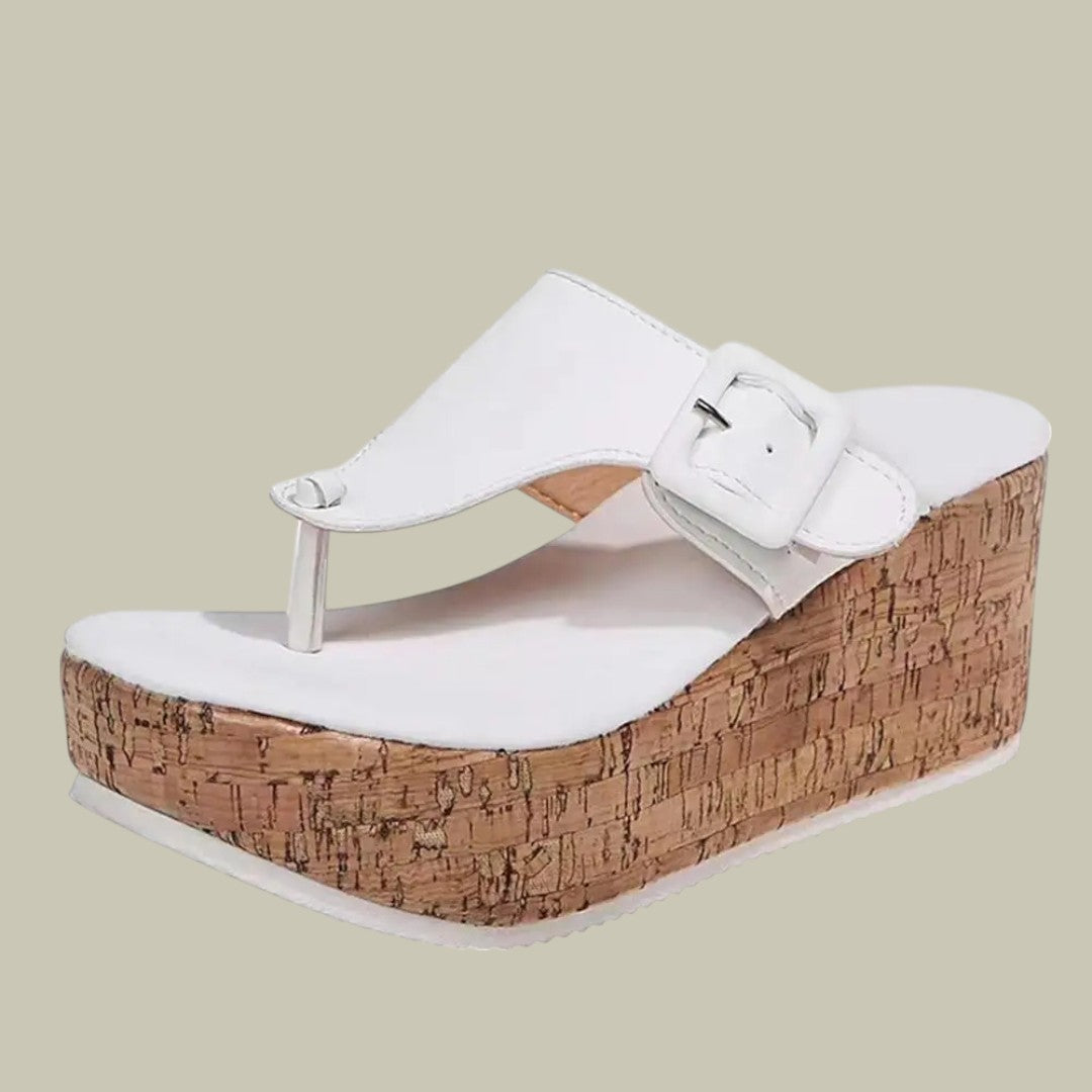 Lux & Classy • Women's Elegant Orthopedic Chunky Sandals