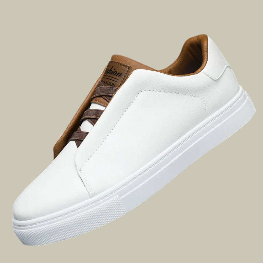 Mens Timeless Leather Sneakers