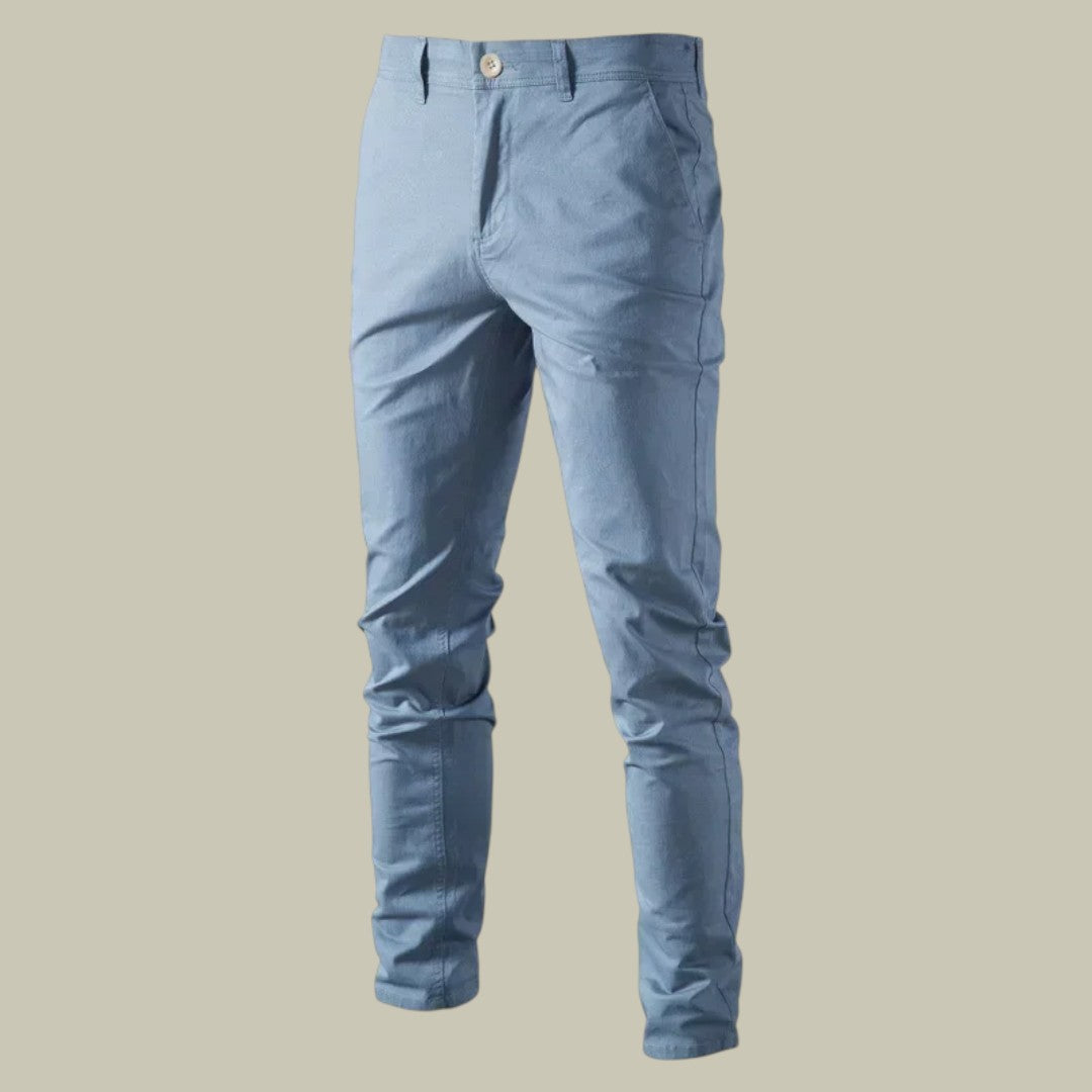 Lux & Classy • Men's Casual Slim-Fit Cotton Pants