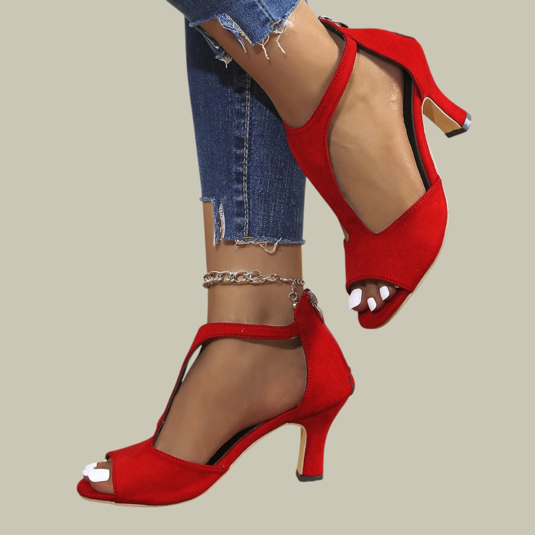 Lux & Classy • Women's Orthopedic Sandals With Heels