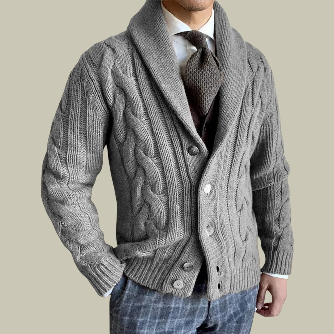 Lux & Classy • Men's Knitted Cardigan