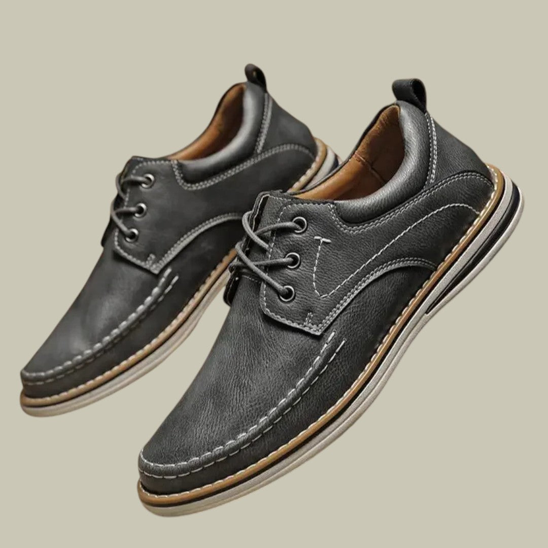 Lux & Classy • Men's Orthopedic Leather Shoes