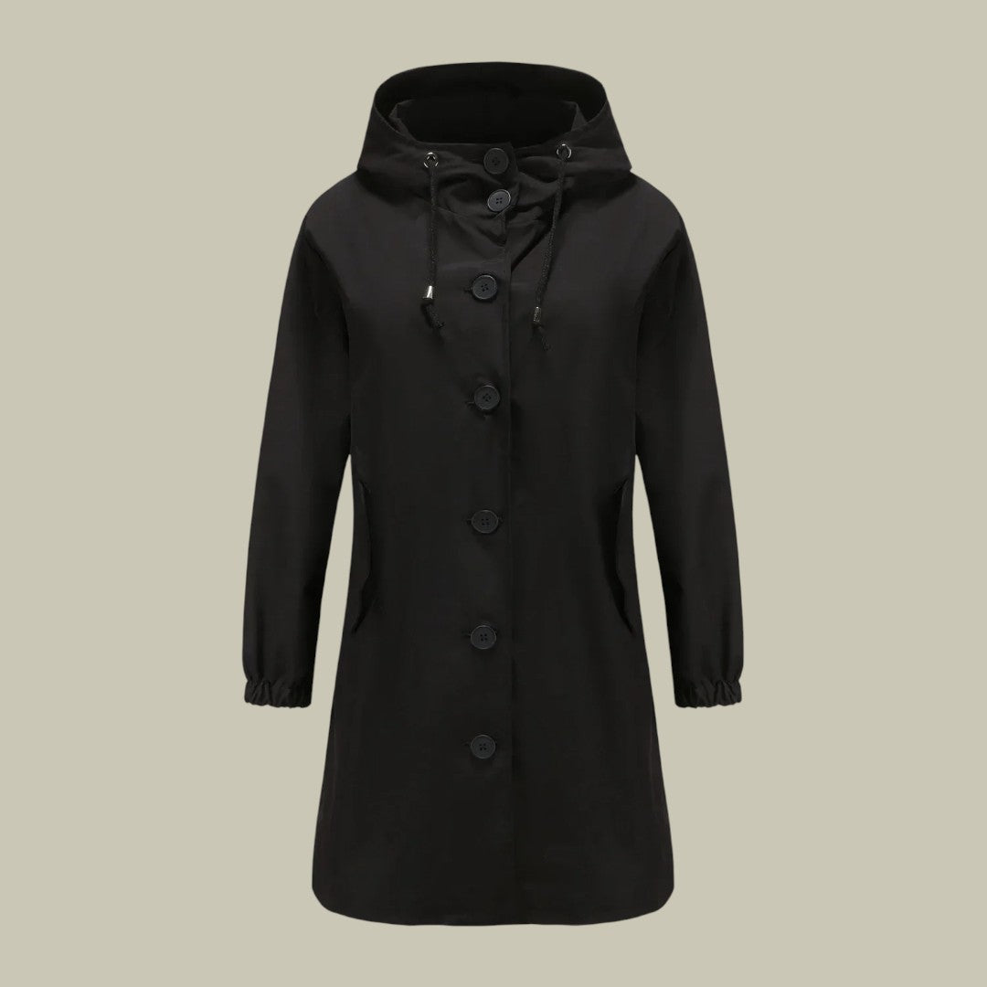 Lux & Classy • Women's Waterproof Hooded Rain Jacket