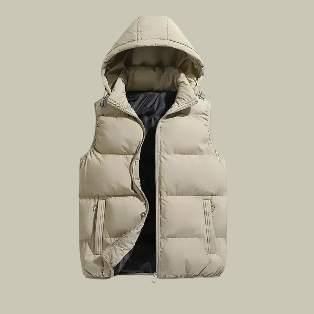 Lux & Classy • Men’s Padded Hooded Bodywarmer