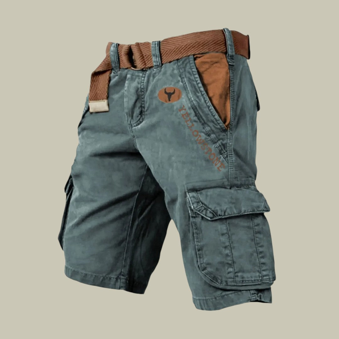 Mens Casual Cargo Shorts