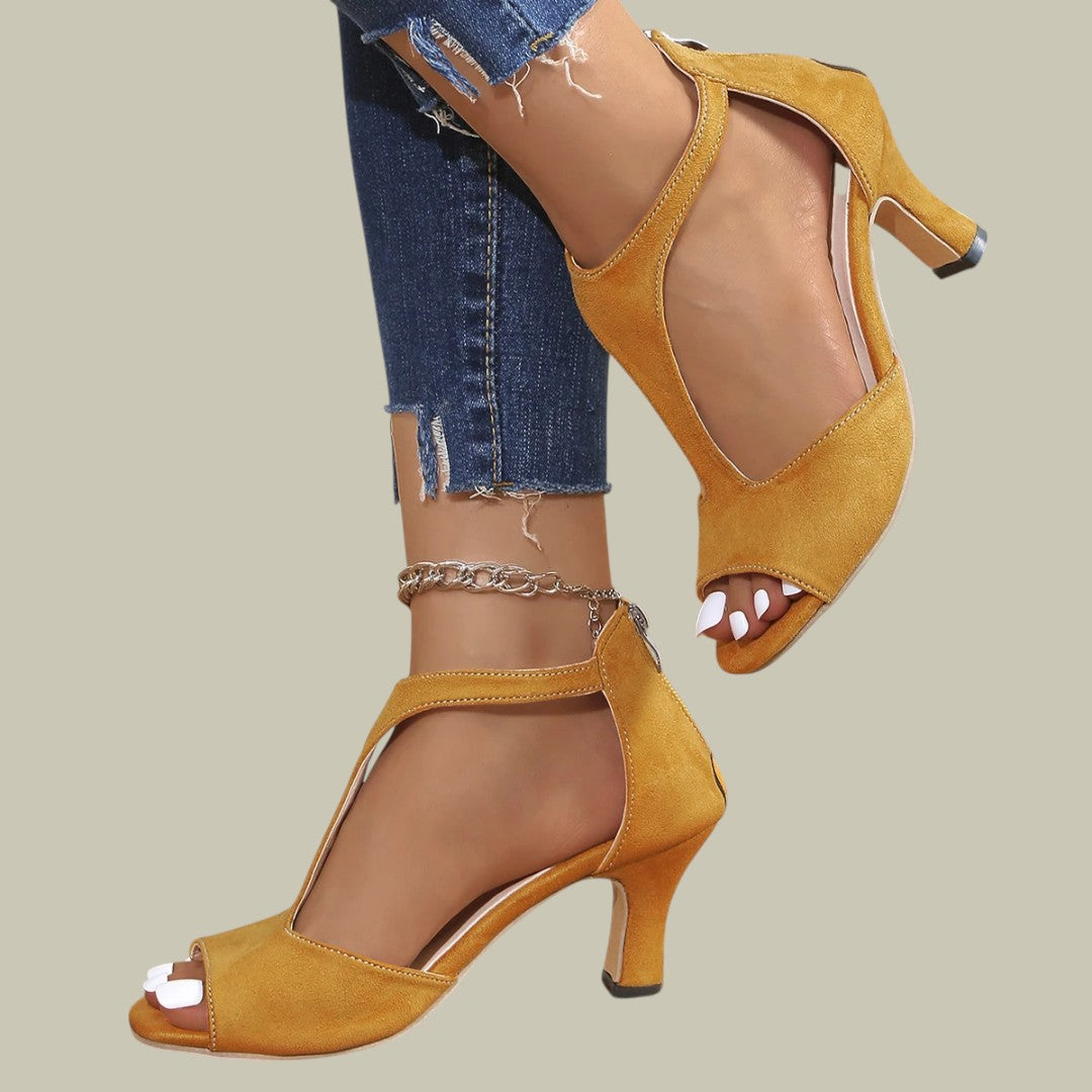 Lux & Classy • Women's Orthopedic Sandals With Heels
