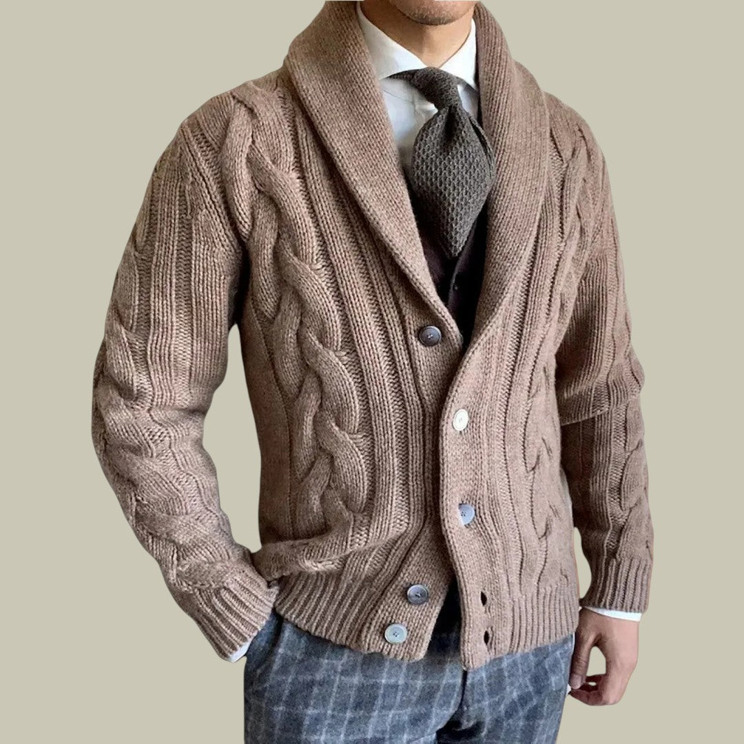 Lux & Classy • Men's Knitted Cardigan