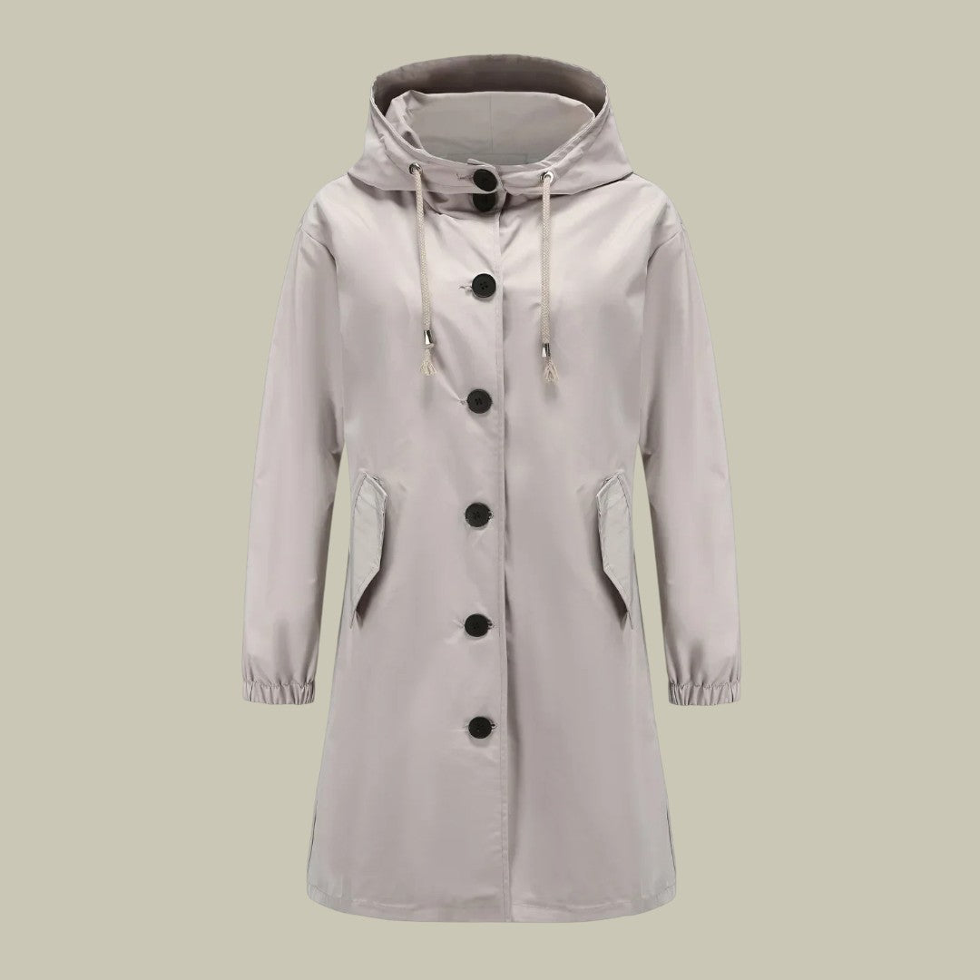 Lux & Classy • Women's Waterproof Hooded Rain Jacket