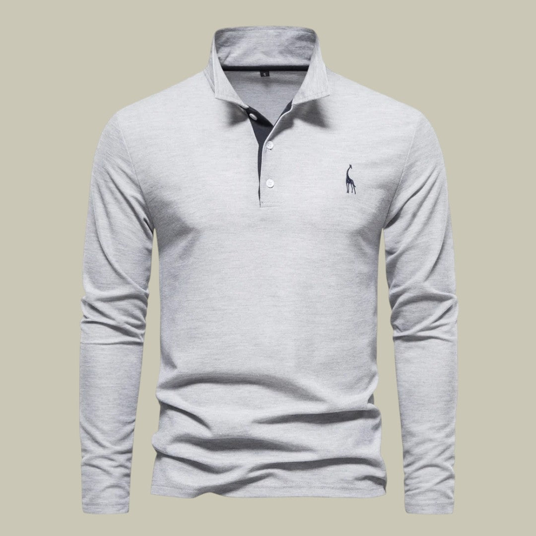 Lux & Classy • Men’s Classic Autumn Long Sleeve Polo