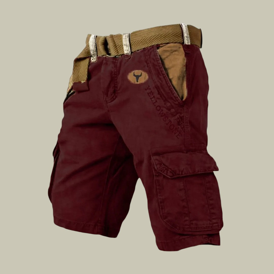 Mens Casual Cargo Shorts