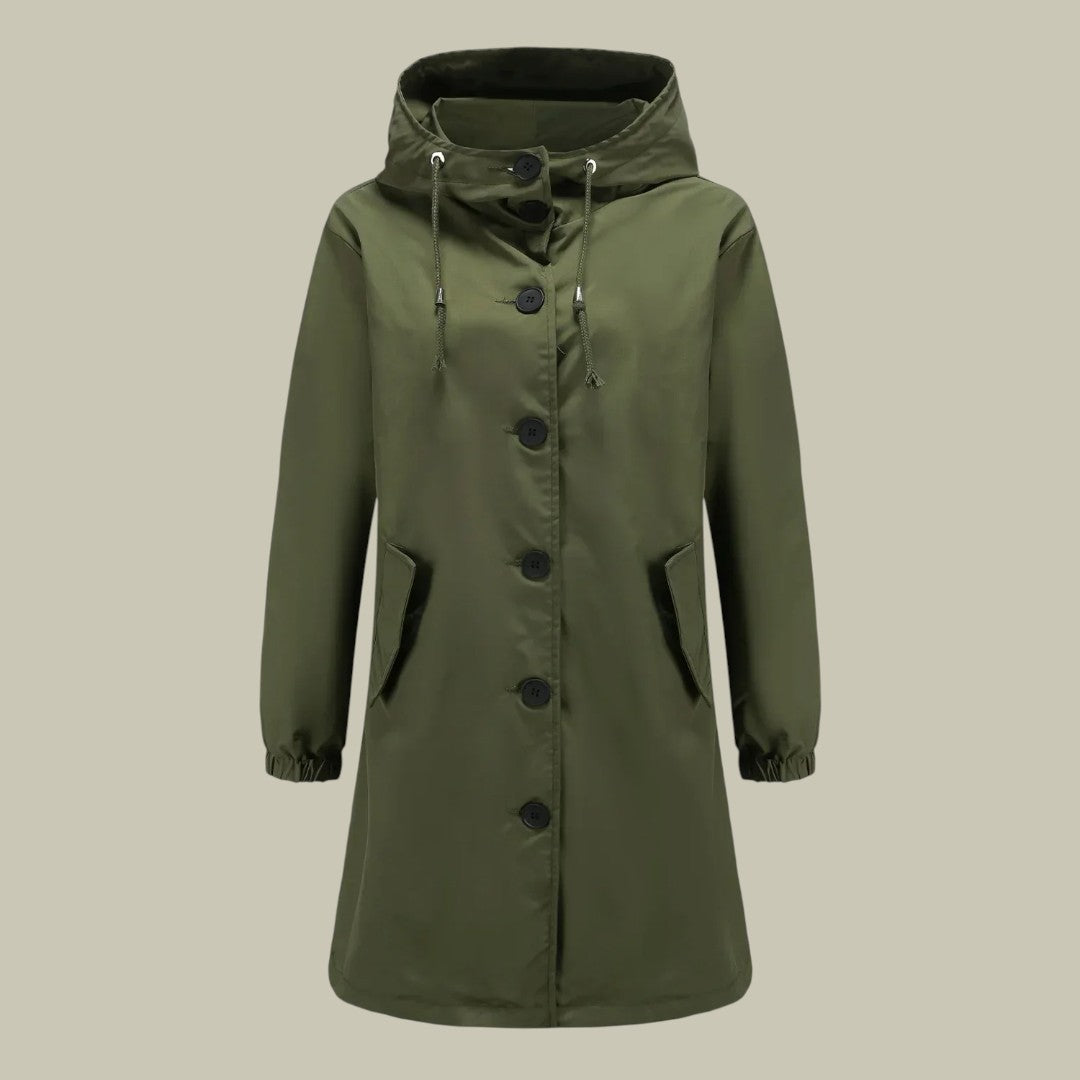Lux & Classy • Women's Waterproof Hooded Rain Jacket