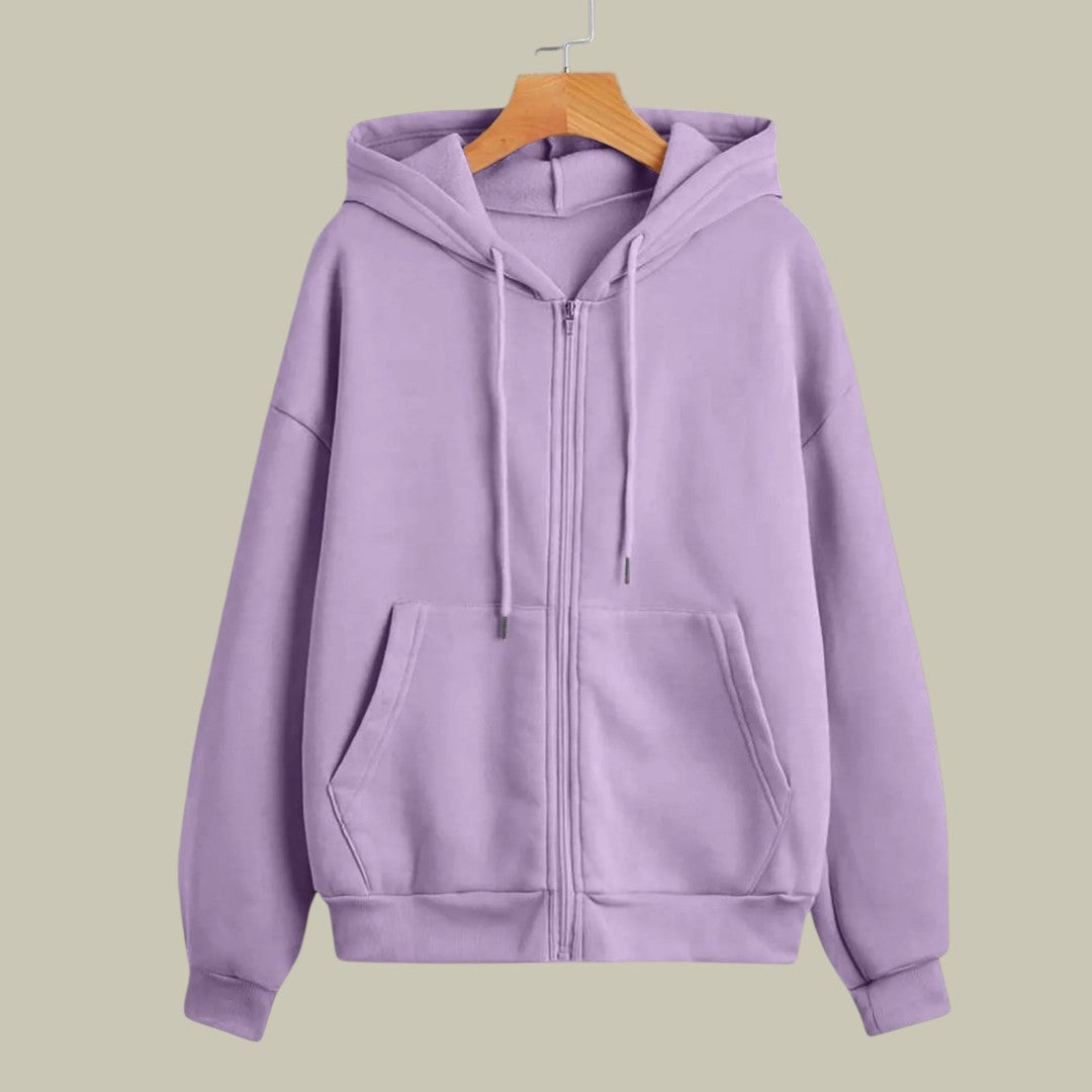 Lux & Classy • Women's Classic Zip-Up Hoodie