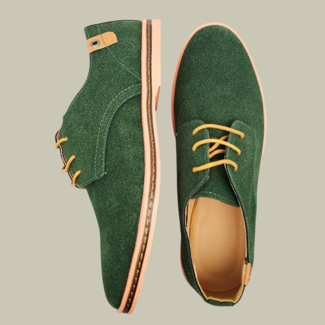 Lux & Classy • Men's Casual Suede Oxford Shoes