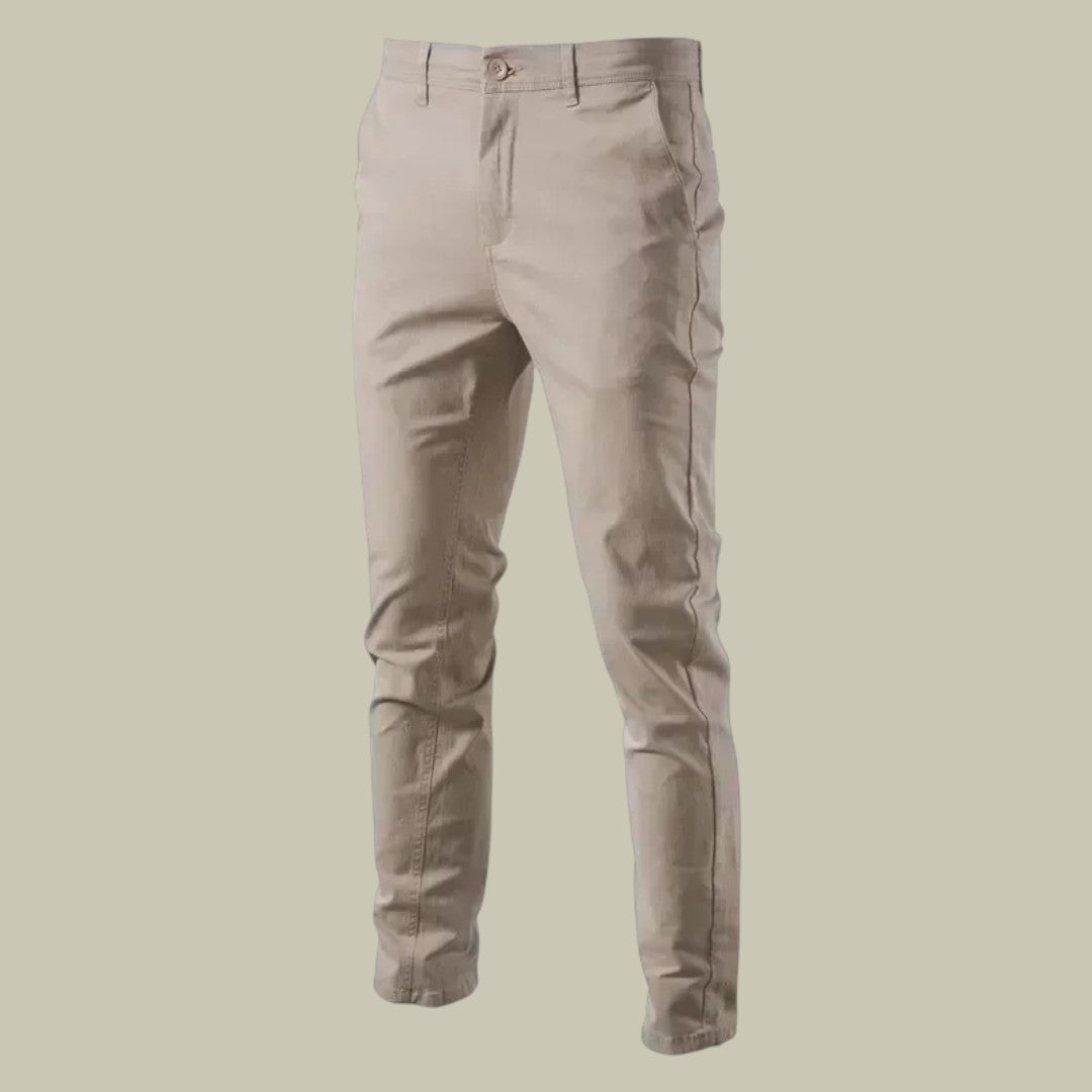 Lux & Classy • Men's Casual Slim-Fit Cotton Pants