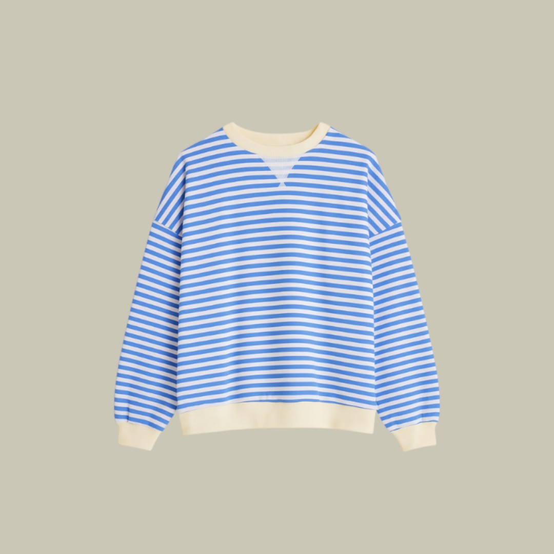 Womens Jumper Oversized Striped
