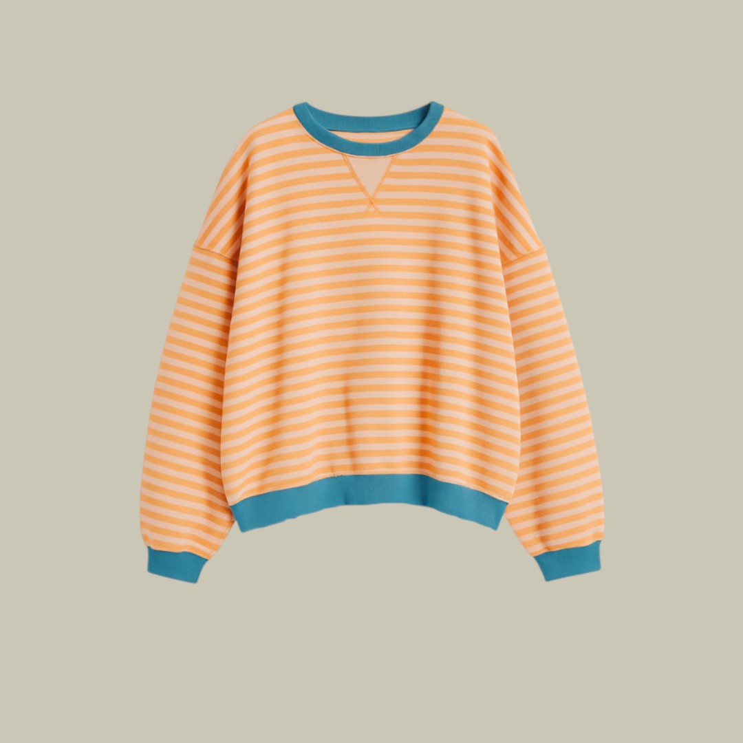 Womens Jumper Oversized Striped