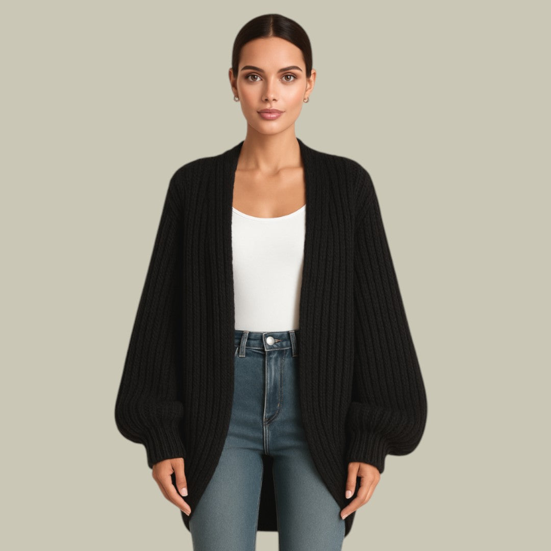 Womens Oversized Cardigan Knitted Warm