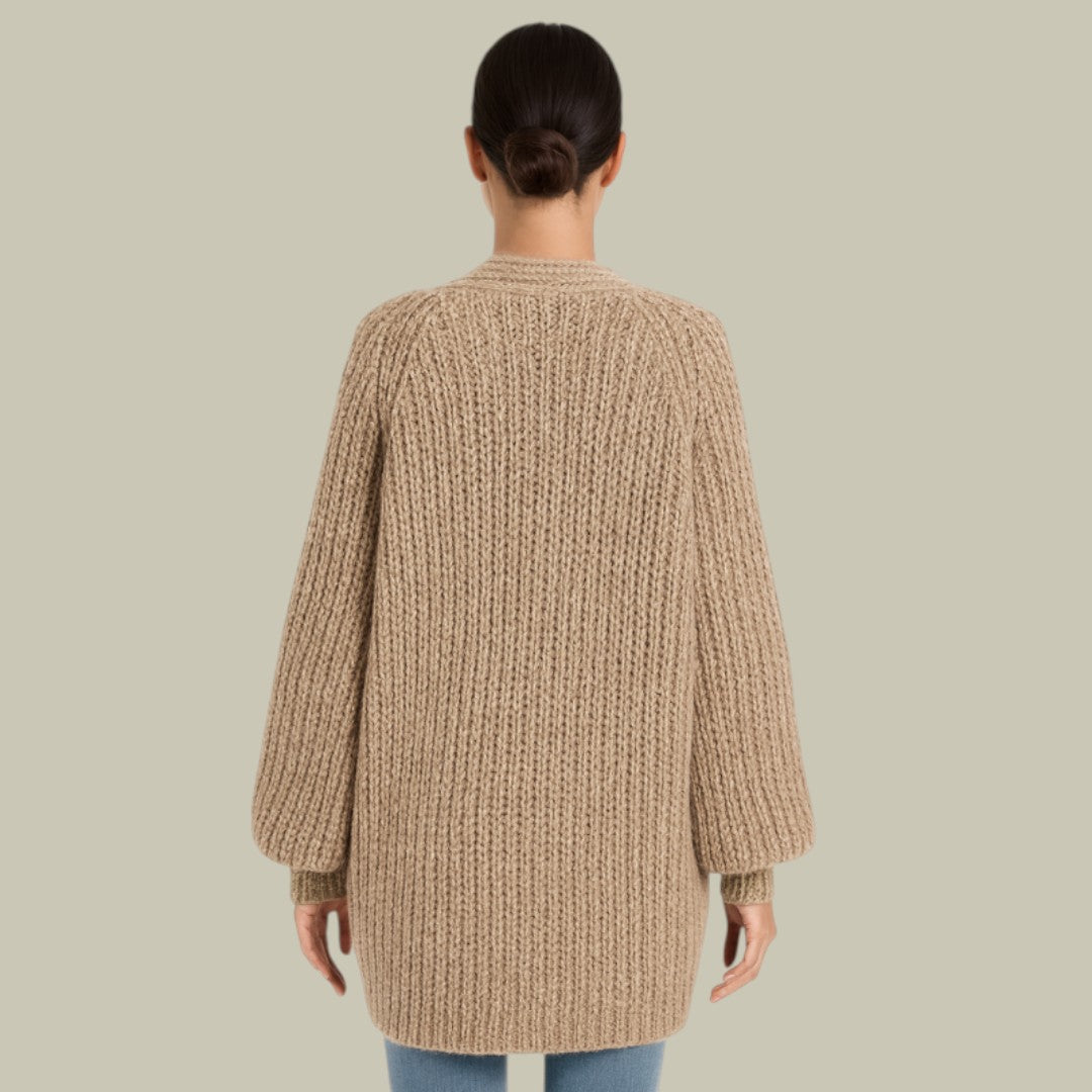 Womens Oversized Cardigan Knitted Warm