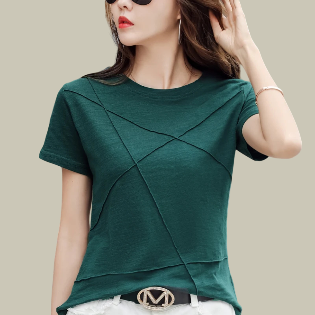 Comfortable Ribbed T-Shirt