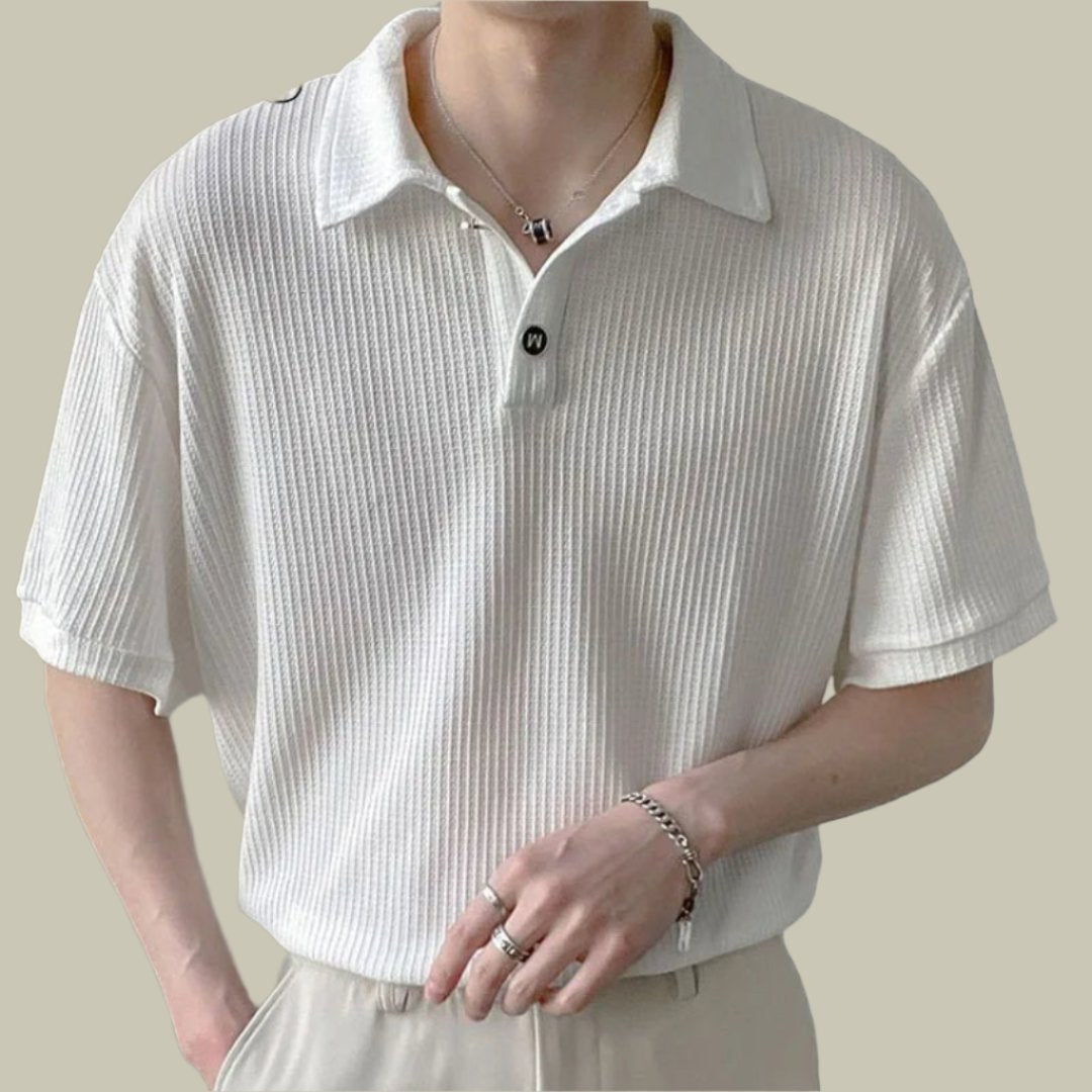 Casual Loose Polo Shirt