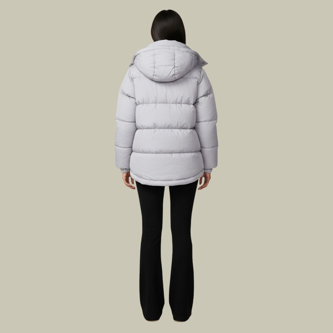 Womens Winter Jacket Puffer Hooded