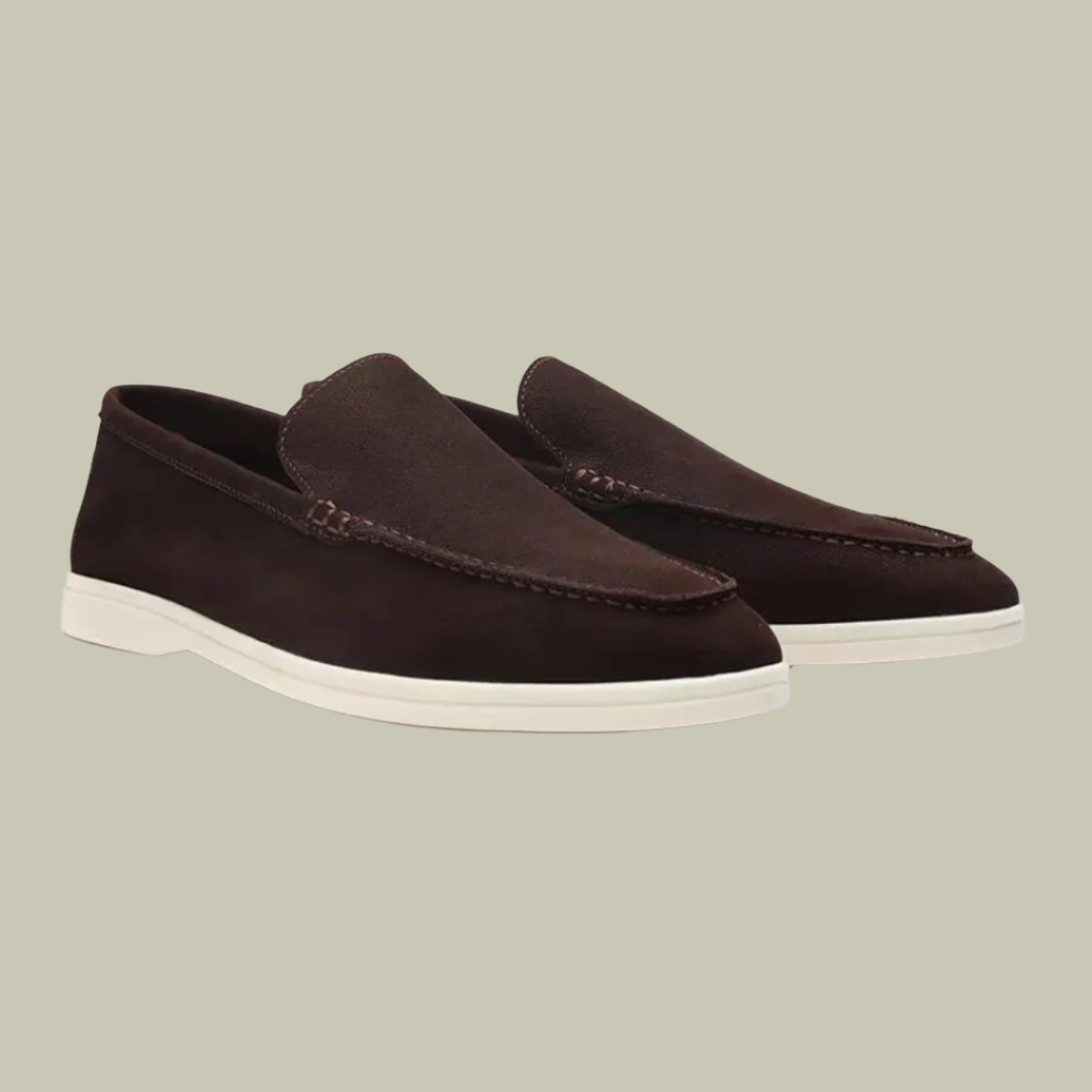 Cowhide Leather Loafers