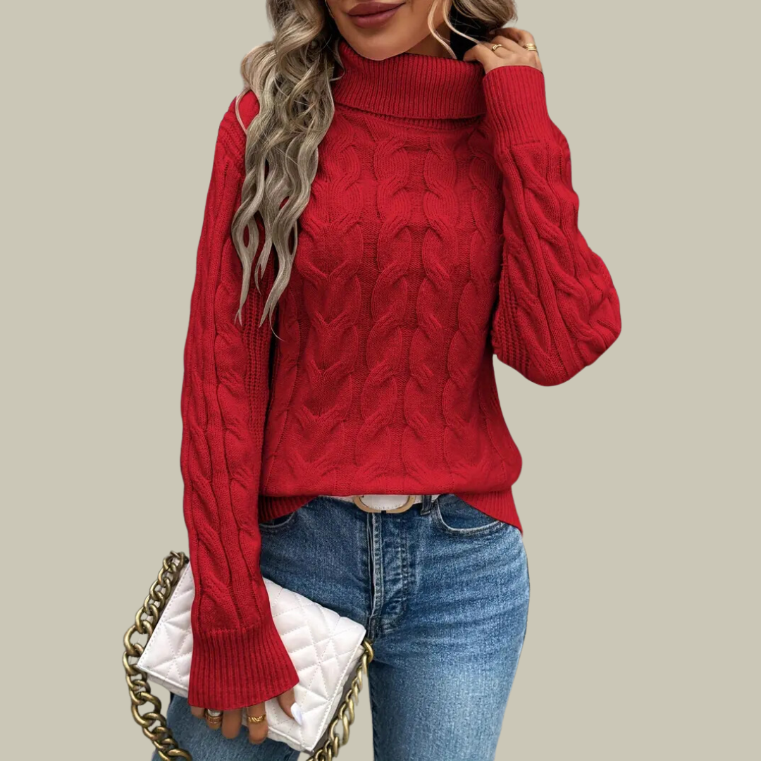 Lux & Classy  • Women's Knitted Turtle Neck