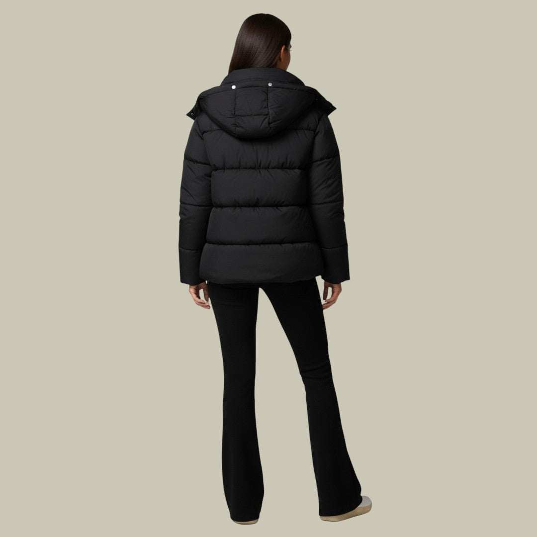 Womens Winter Jacket Puffer Hooded