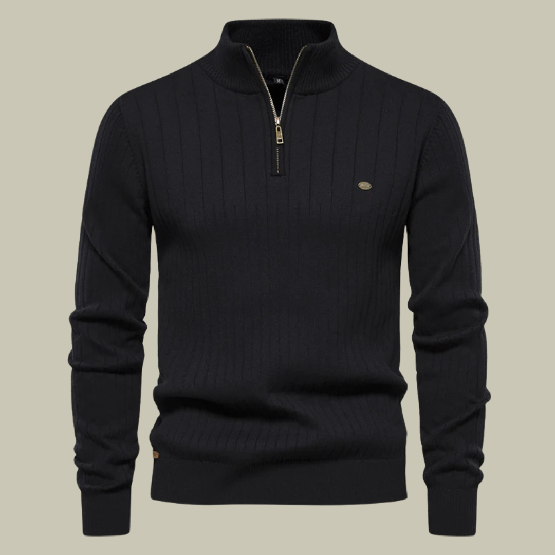 Lux & Classy  • Men's Half Zip Sweater