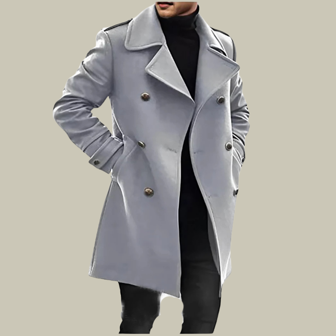 Lux & Classy • Long Woolen Men's Coat