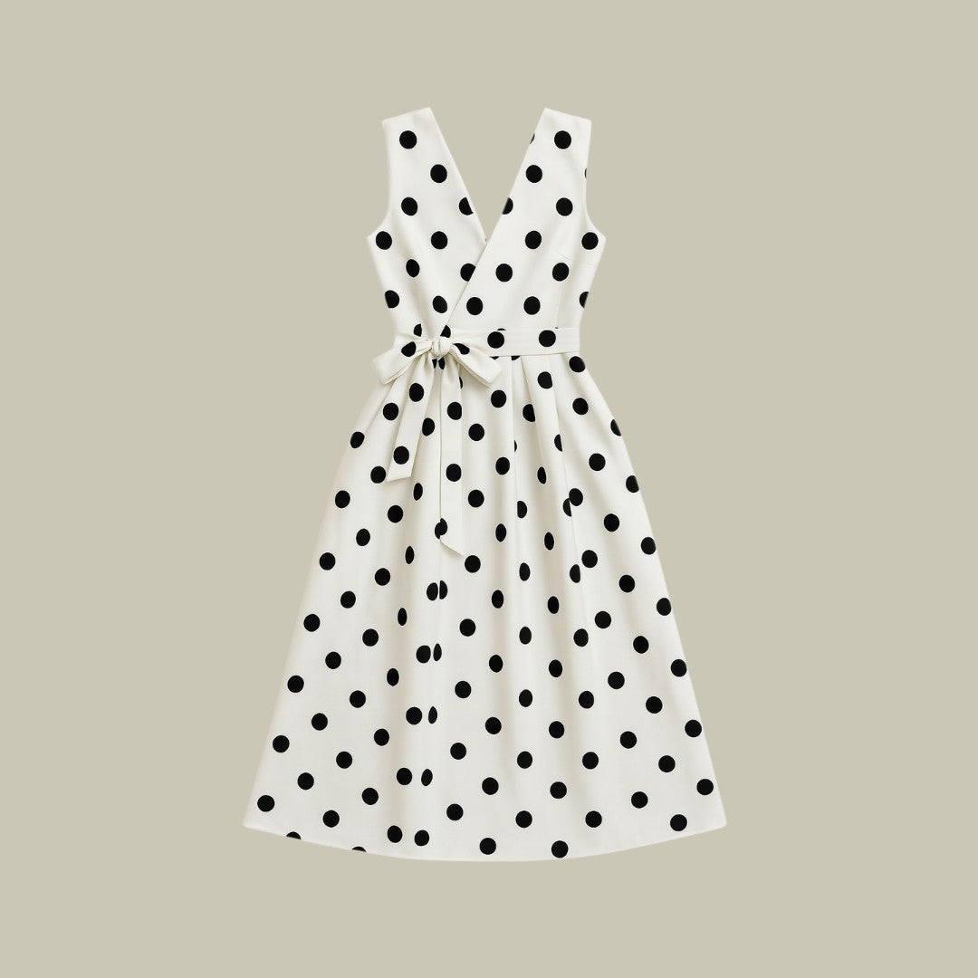 Womens Polka Dot Dress