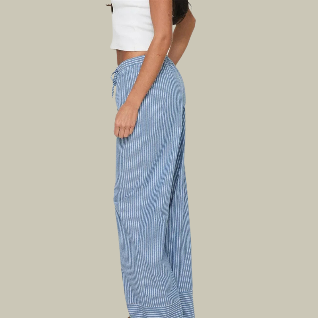 Lux & Classy • Casual Drawstring Loose Trouser