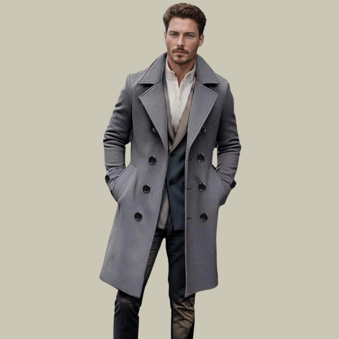 Lux & Classy • Italian Long Coat by Massimo