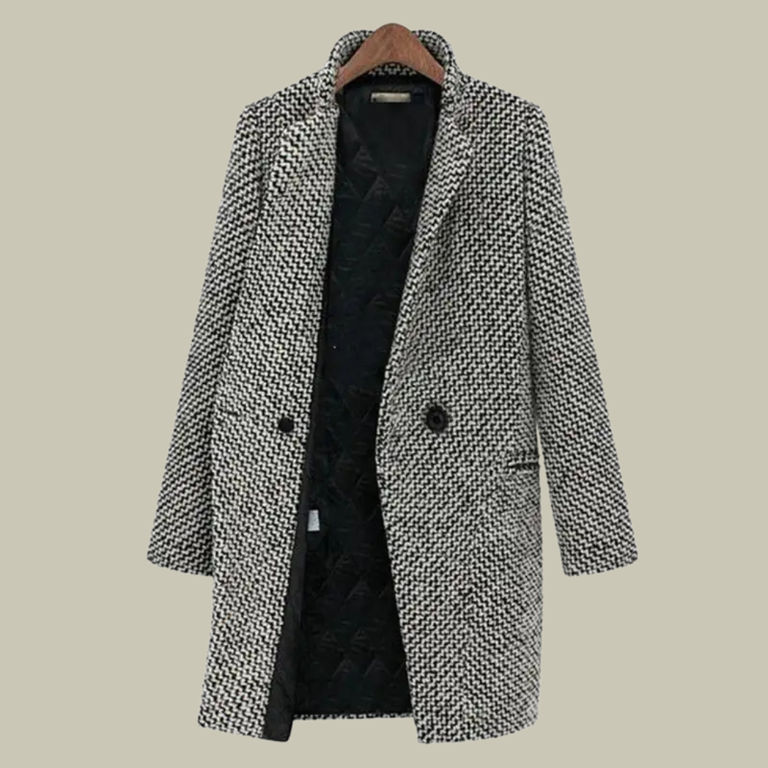 Lux & Classy • Women's Long Jacket Wool Coat