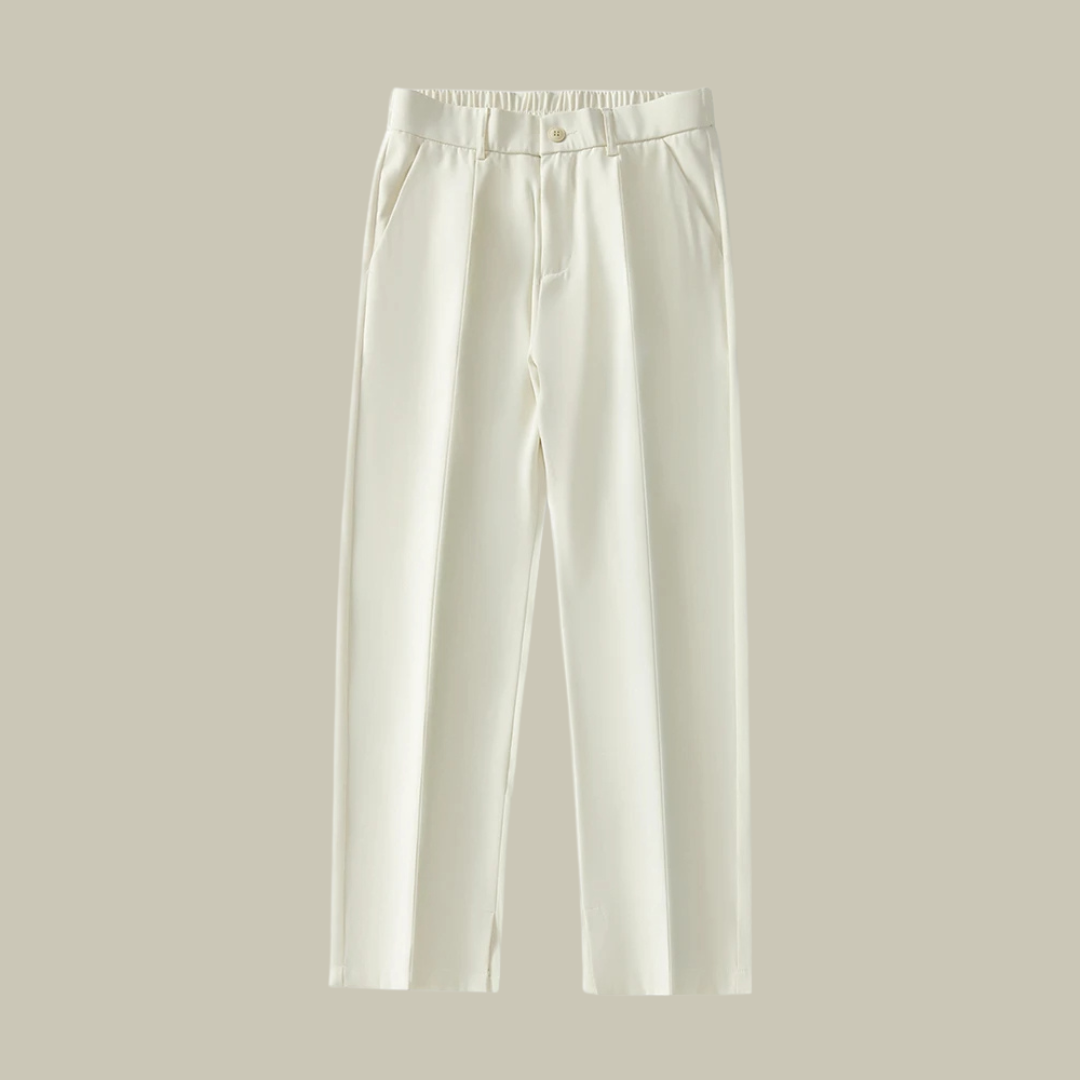 Lux & Classy • Casual Semi-Wide Pants