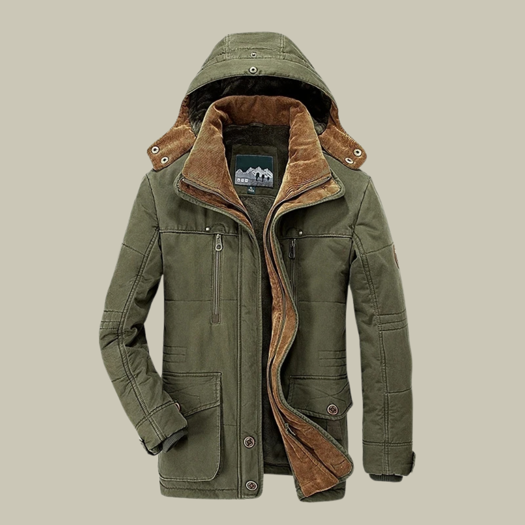 Lux & Classy  • Men's Hooded Casual Winter Parka