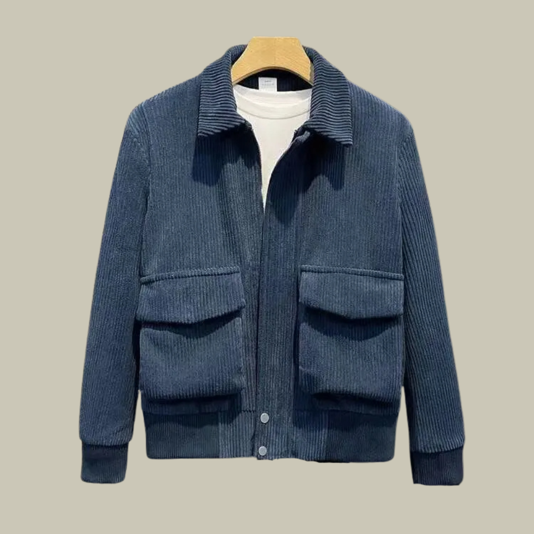 Slim Fit Corduroy Jacket