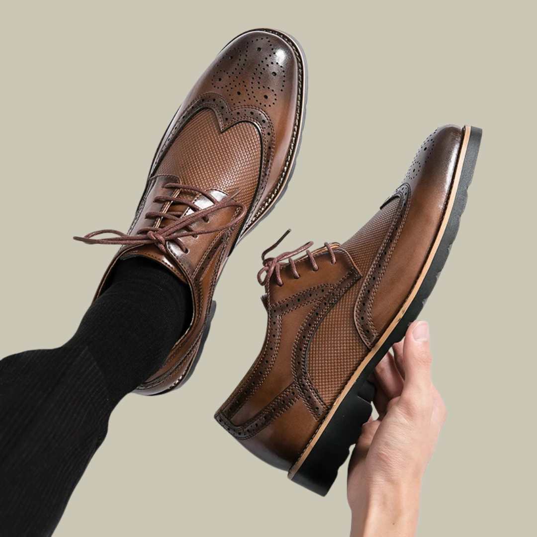 Classic Leather Oxford Shoes