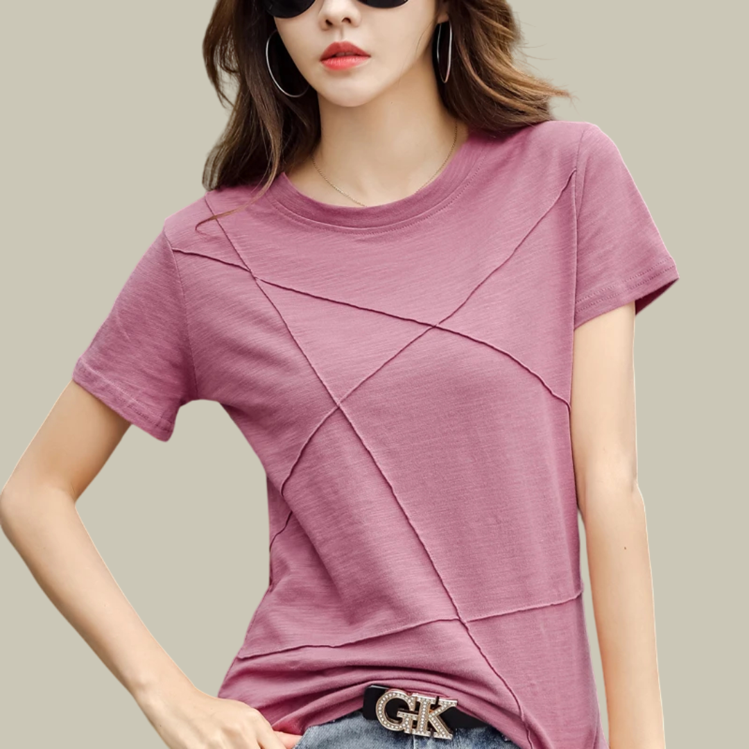 Comfortable Ribbed T-Shirt