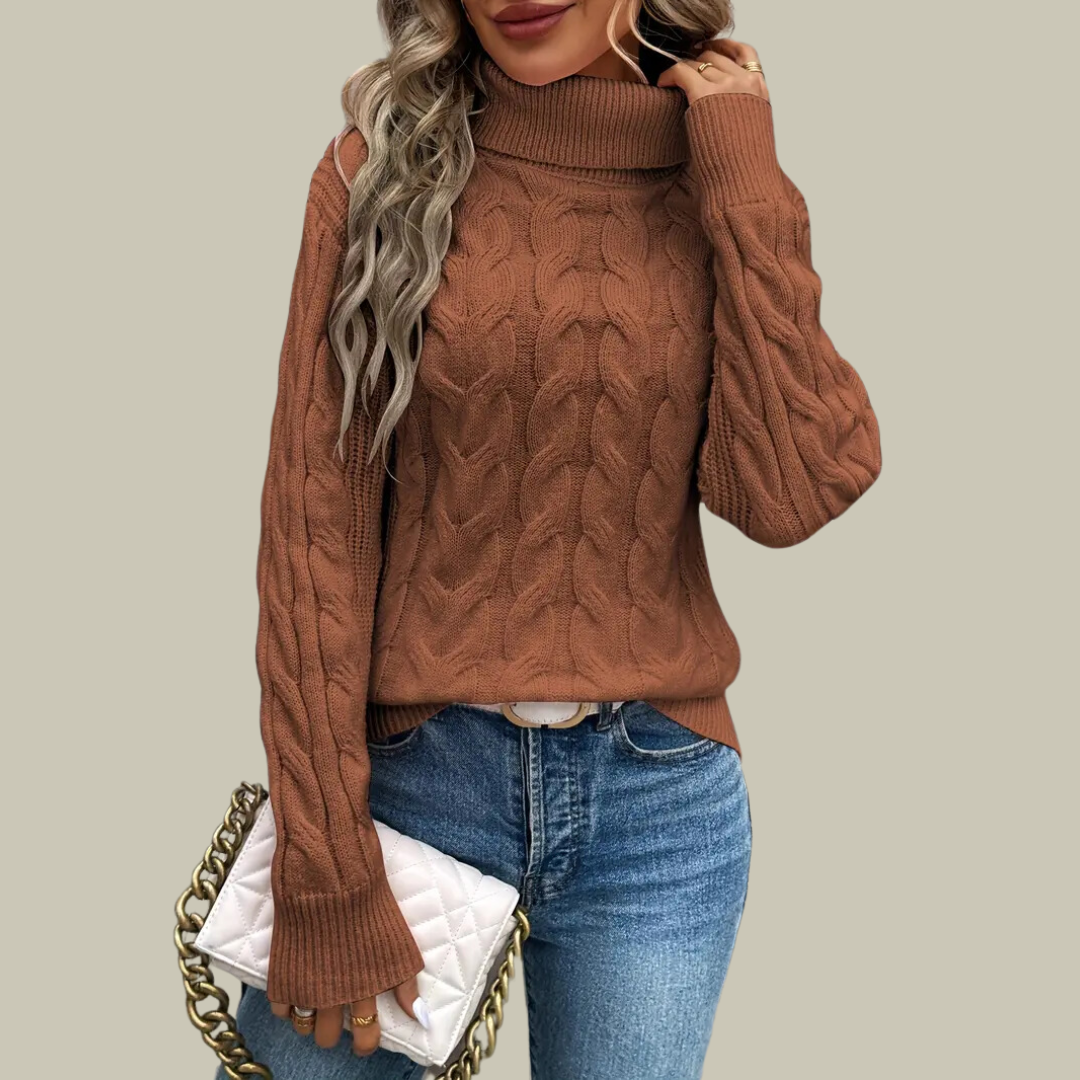 Lux & Classy  • Women's Knitted Turtle Neck